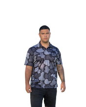 BLACK & GRAY GOLF CAMO GOLF SHIRT Shirts Hawaii's Finest X-SMALL 