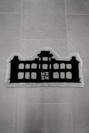 BLACK & GRAY PALACE AREA RUG Utility Hawaii's Finest 