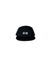 BLACK MESH SIMPLE LOGO 5-PANEL HAT Hat Hawaii's Finest 