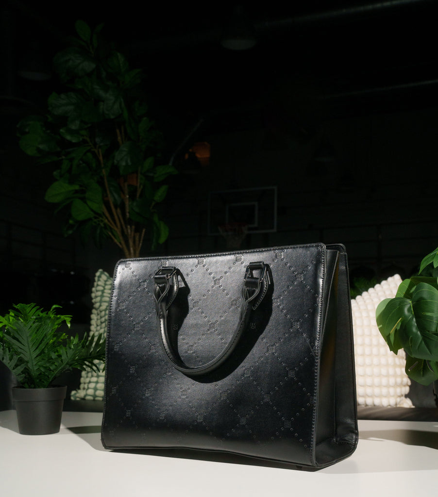 BLACK MINI LOGO HANDBAG Bags Hawaii's Finest 