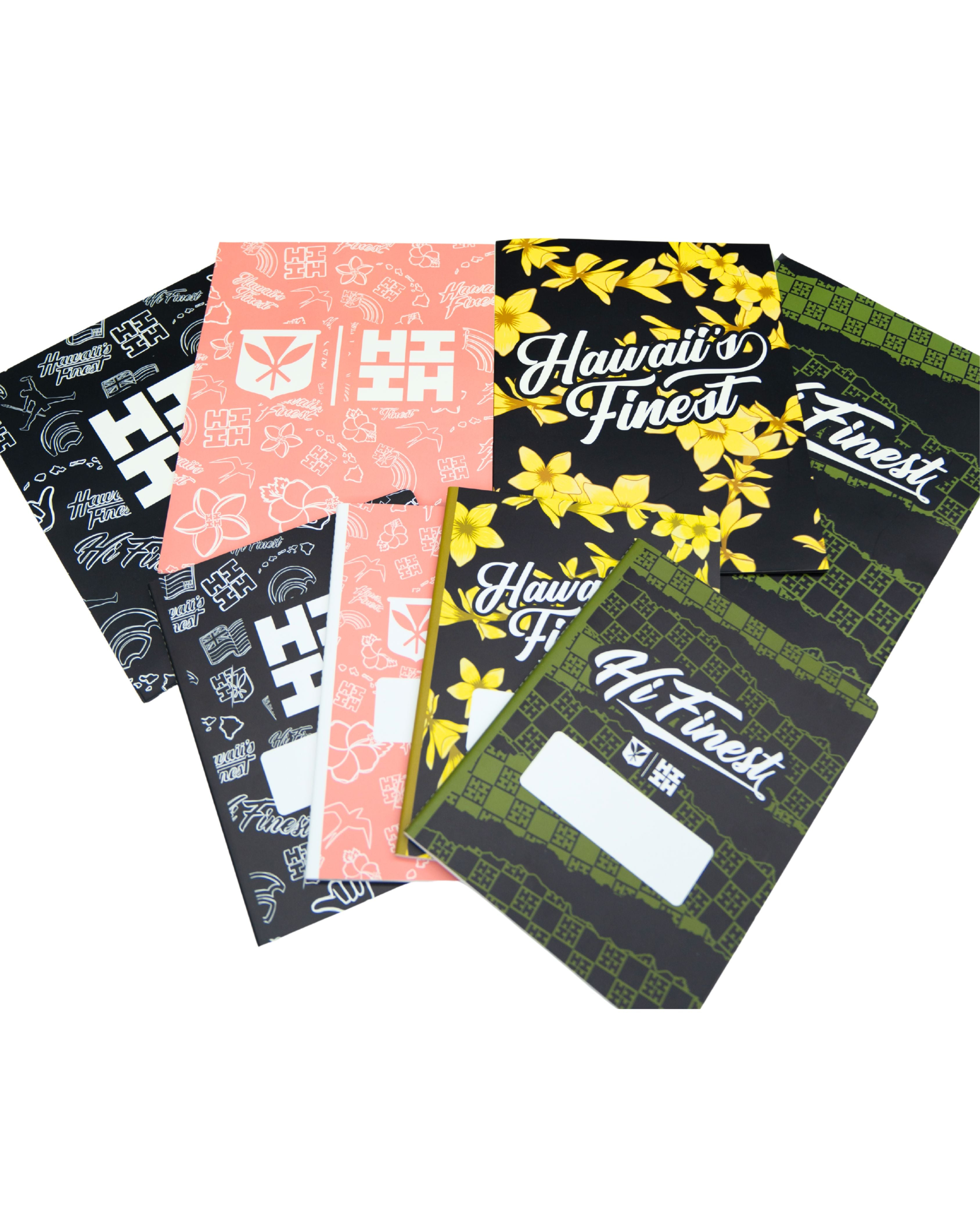 BLACK PLUMERIA BACK-TO-SCHOOL SET Backpack Hawaii's Finest 