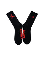 BLACK & RED KANAKA JUMPMAN SOCKS