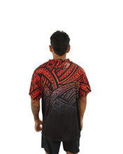 BLACK & RED TRIBAL DRI-FIT T-SHIRT Hawaii's Finest 
