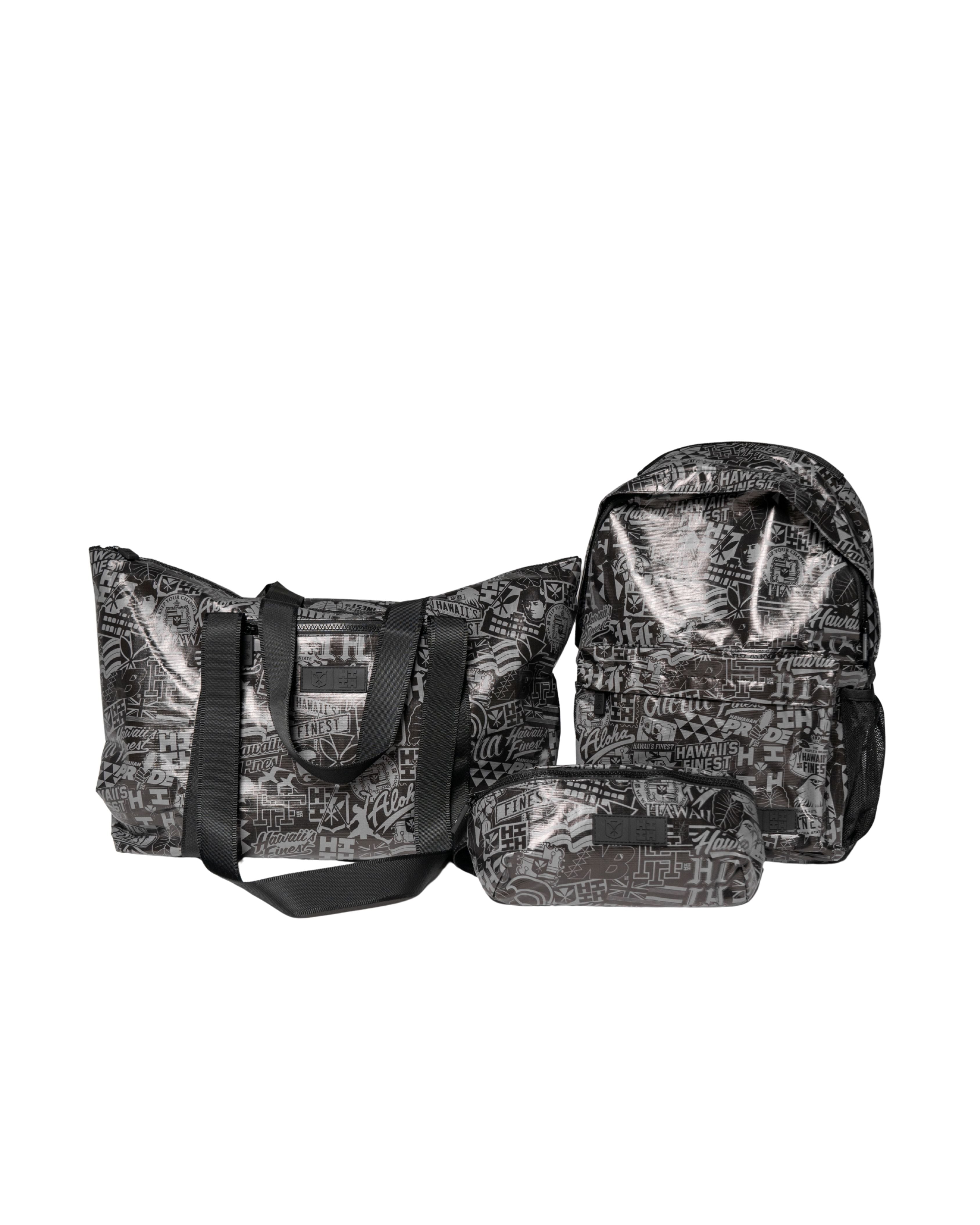 BLACK STICKERBOMB HIFI-VEK FANNYPACK Bags Hawaii's Finest 