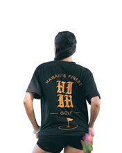BLACK & TAUPE HIFI GOLF T-SHIRT Hawaii's Finest 