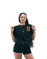 BLACK & TAUPE HIFI GOLF T-SHIRT