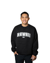 BLACK & WHITE HAWAII OVERSIZED SWEATER Jacket Hawaii's Finest X-SMALL 