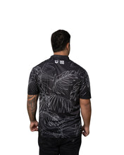 BLACK & WHITE PALMS GOLF SHIRT Shirts Hawaii's Finest 