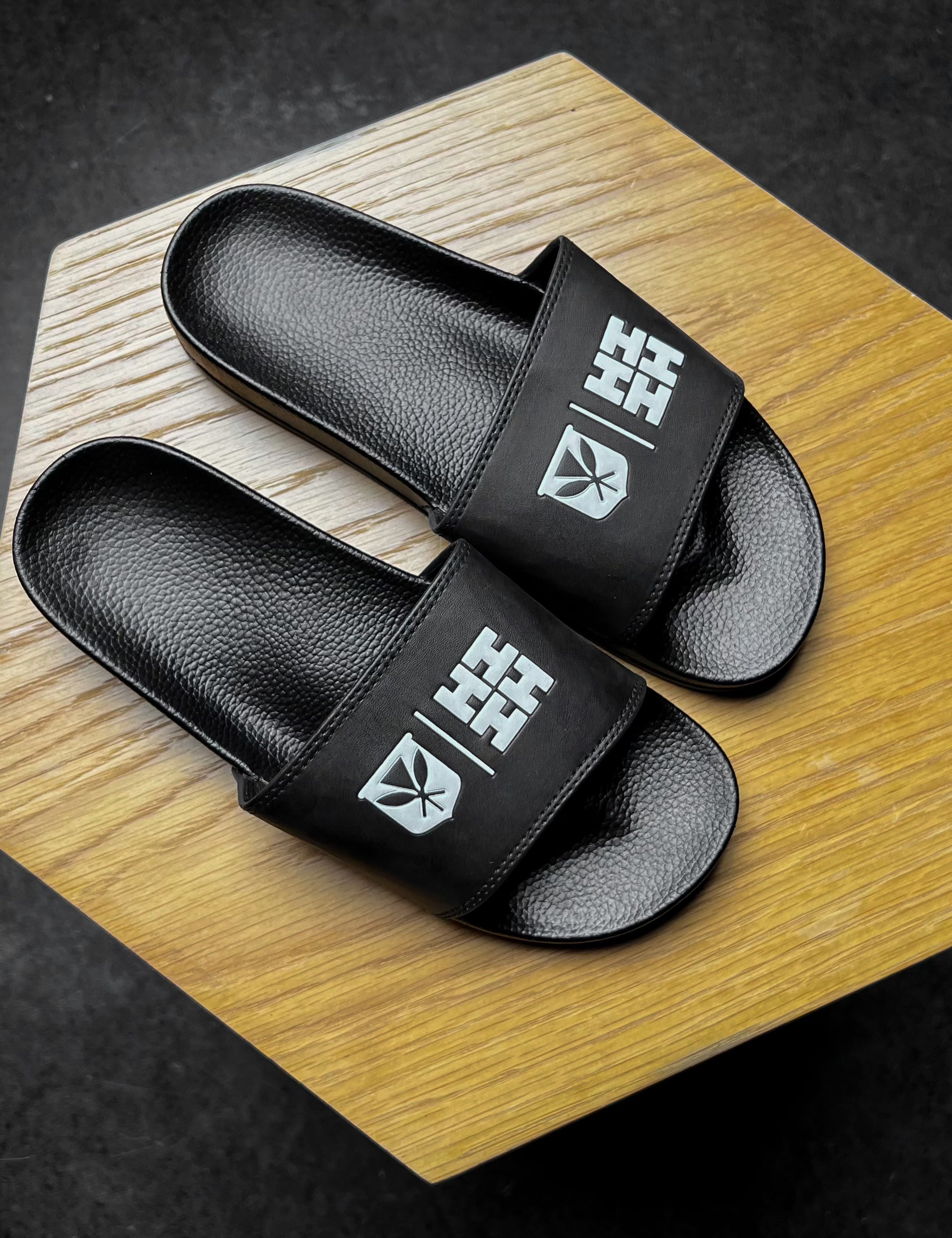 BLACK & WHITE SIMPLE LOGO SLIDES Utility Hawaii's Finest 3 