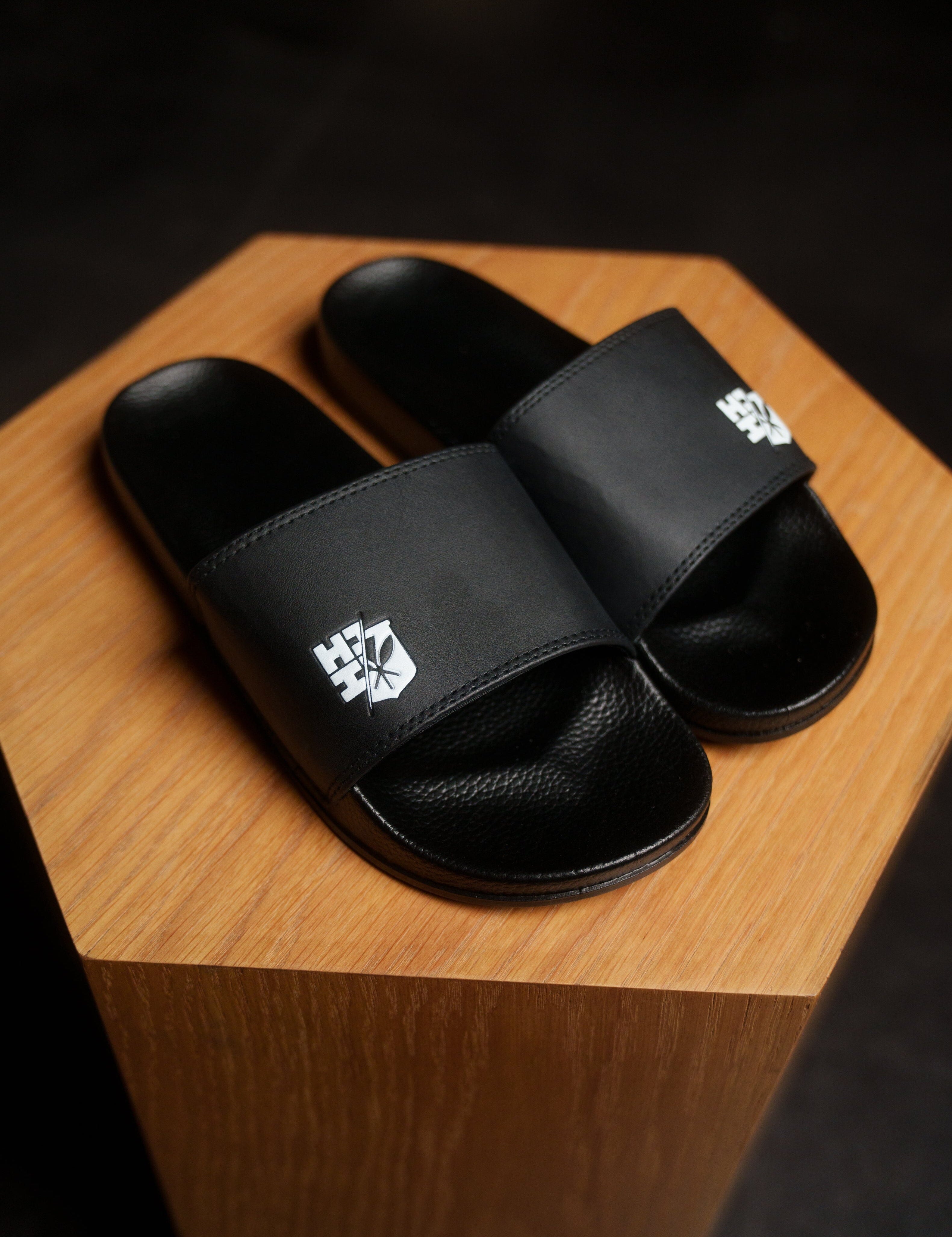 BLACK & WHITE SPLIT LOGO SLIDES Utility Hawaii's Finest 3 