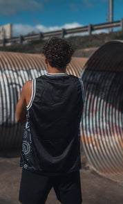 BLACK & WHITE WEAPONS BASKETBALL JERSEY Jersey Hawaii's Finest 