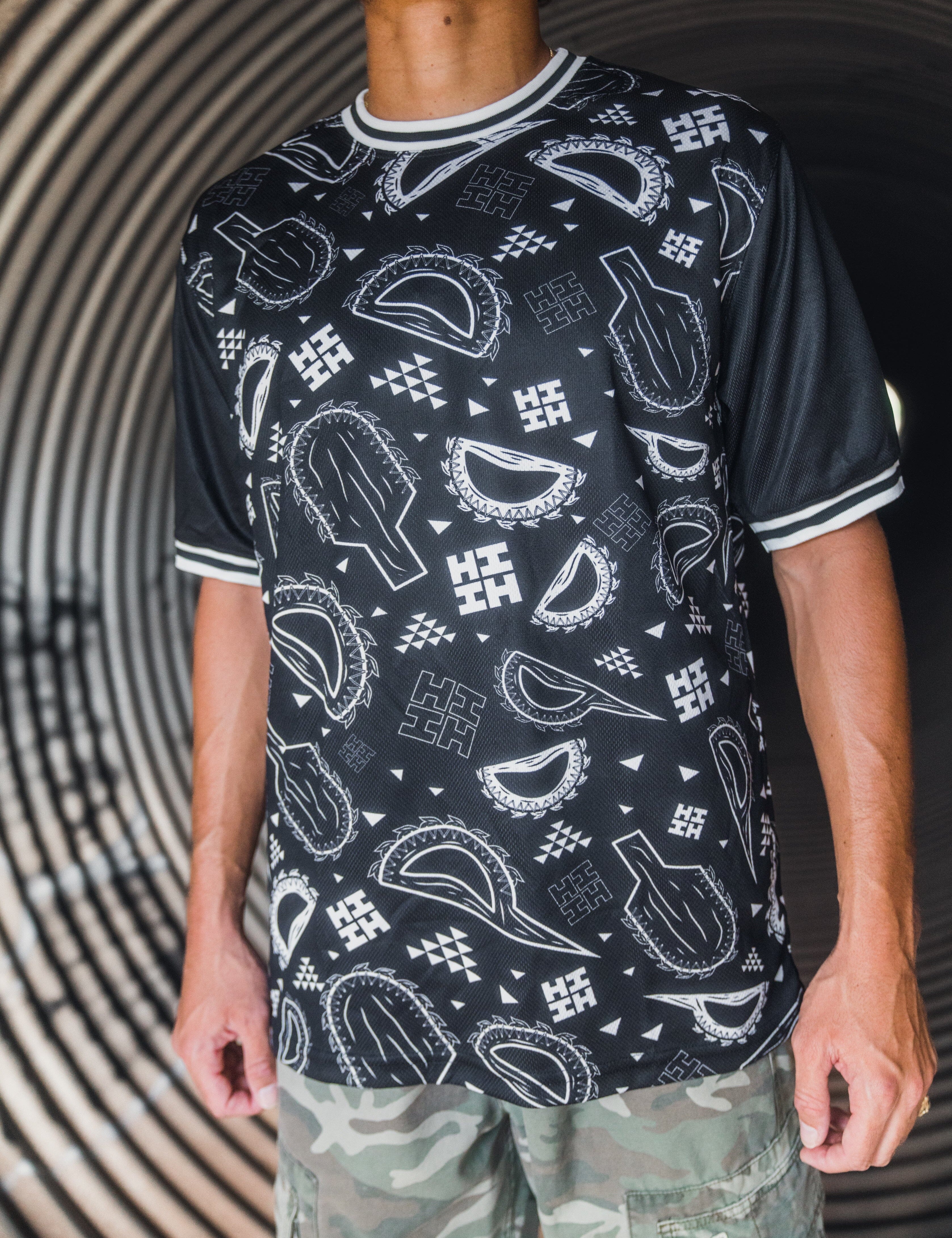 BLACK & WHITE WEAPONS SOFTBALL JERSEY Jersey Hawaii's Finest 