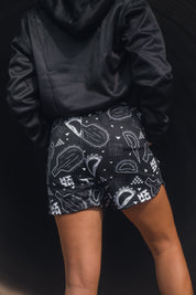 BLACK & WHITE WEAPONS WOMEN'S MESH SHORTS Shorts Hawaii's Finest 