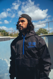 BLUE LOCALS RAIN JACKET COLLAB Jacket Hawaii's Finest SMALL 