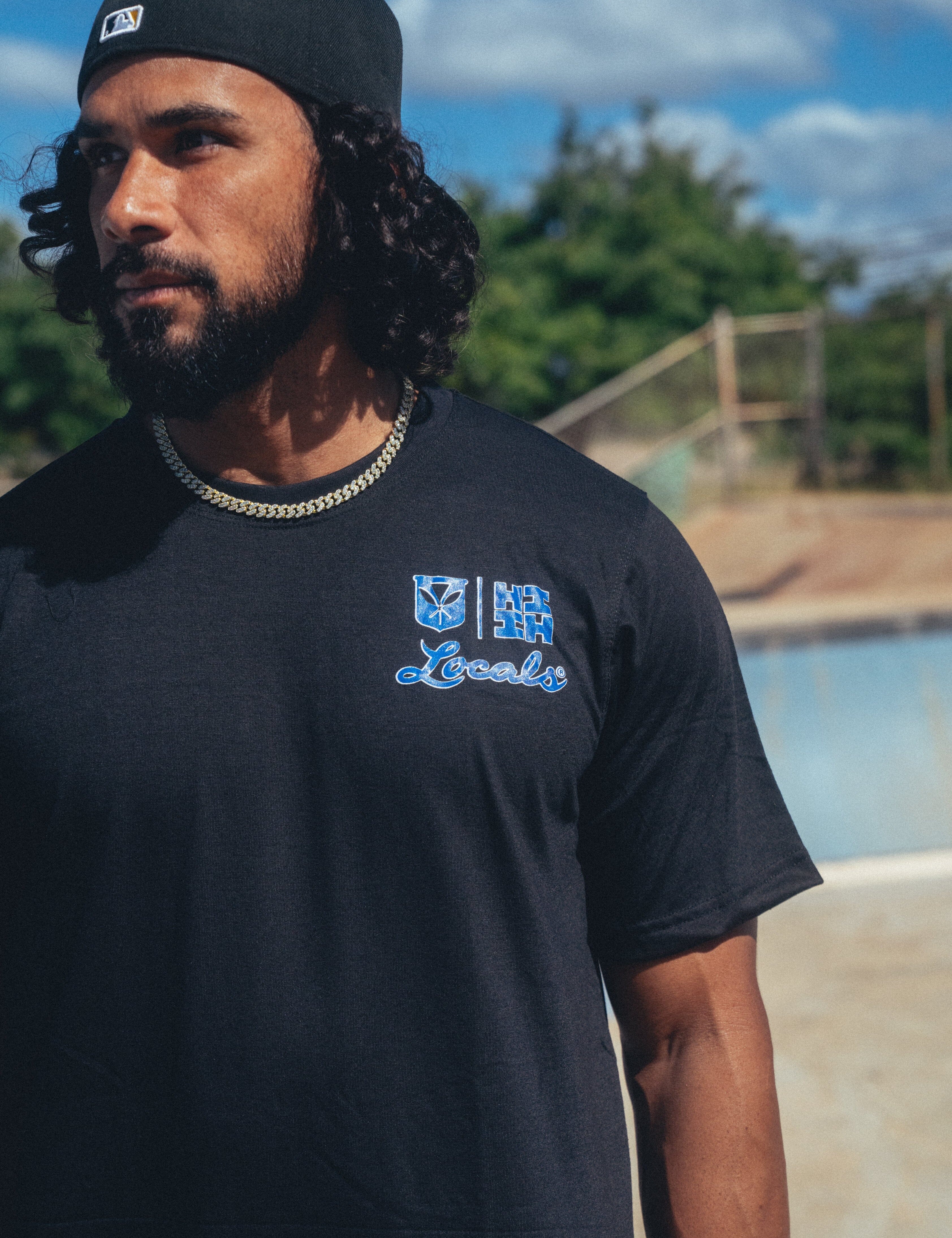 BLUE LOCALS T-SHIRT COLLAB Shirts Hawaii's Finest 