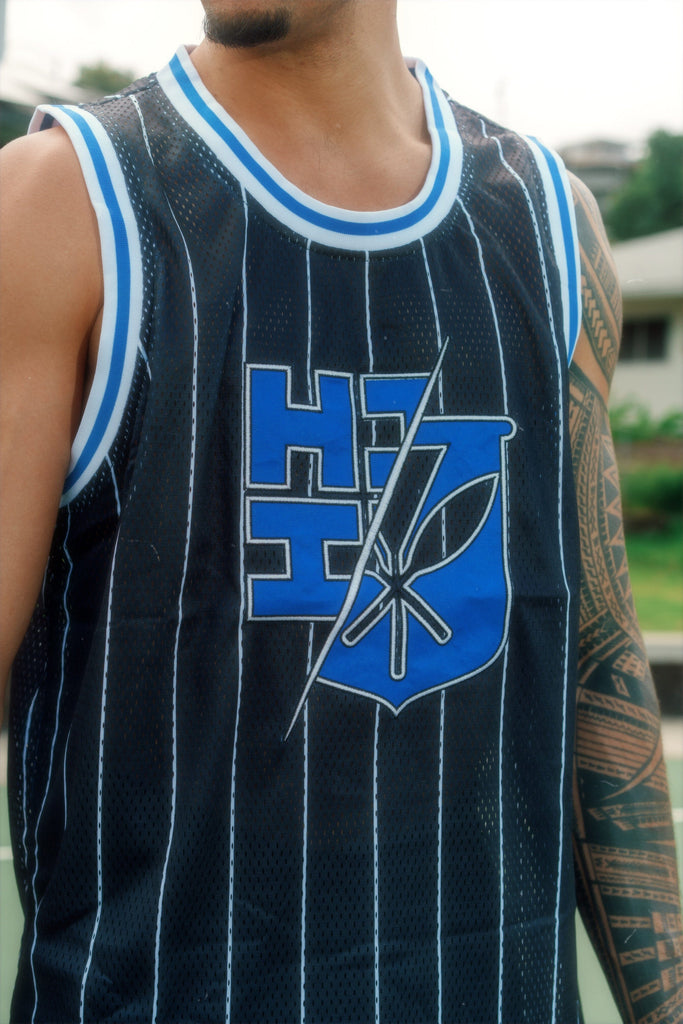 BLUE STRIPES STREETWEAR JERSEY Jersey Hawaii's Finest 