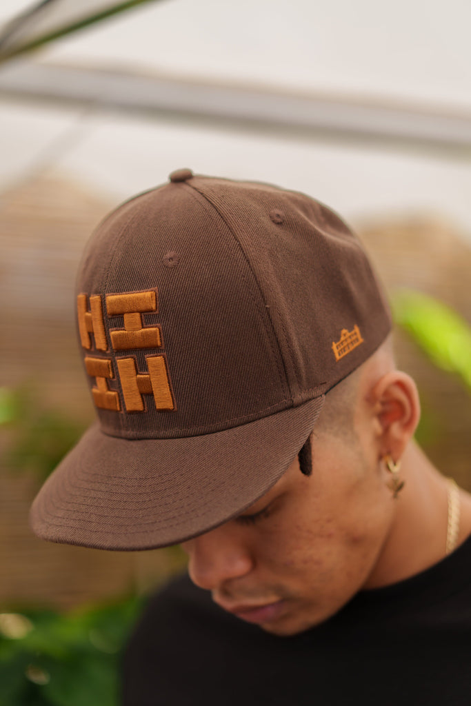 BROWN HIFI LOGO HAT Hat Hawaii's Finest 