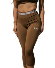 BROWN HIFI PRO TIGHTS Activewear Hawaii's Finest X-SMALL 