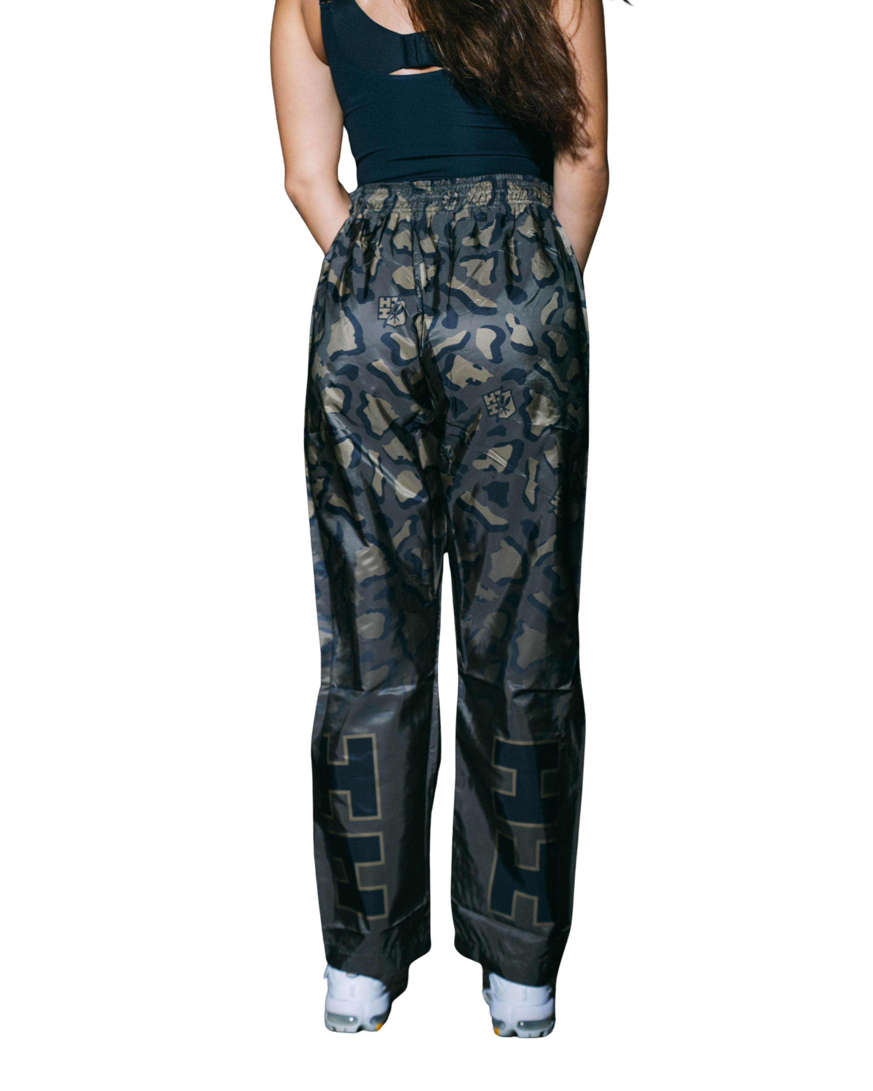 BROWN ISLANDS CHEETAH JOGGERS Shorts Hawaii's Finest 