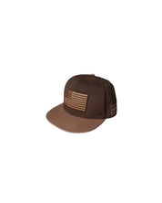 BROWN & TAN SIMPLE FLAG HAT Hat Hawaii's Finest 