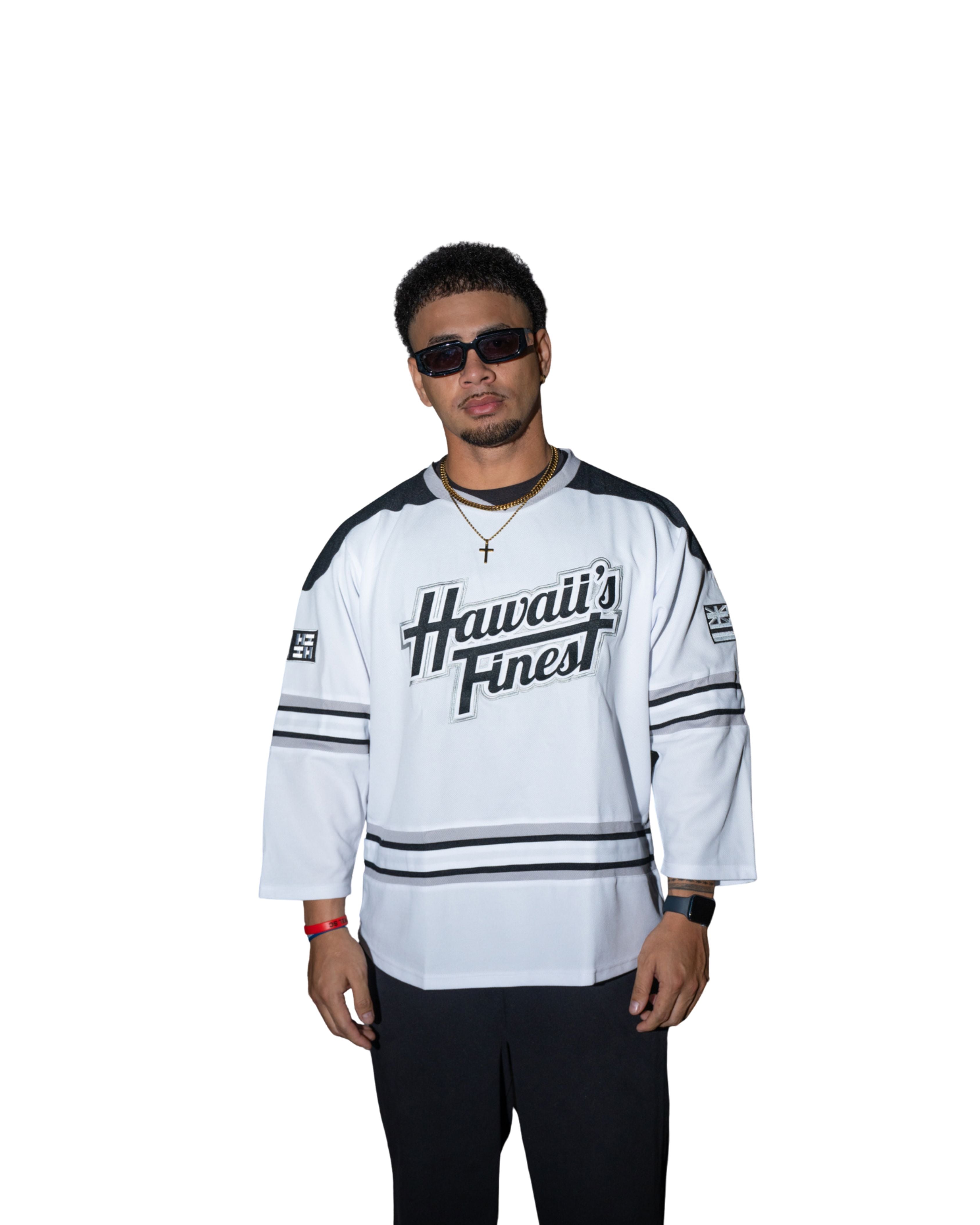 BW 50 HOCKEY JERSEY Jersey Hawaii's Finest X-SMALL 