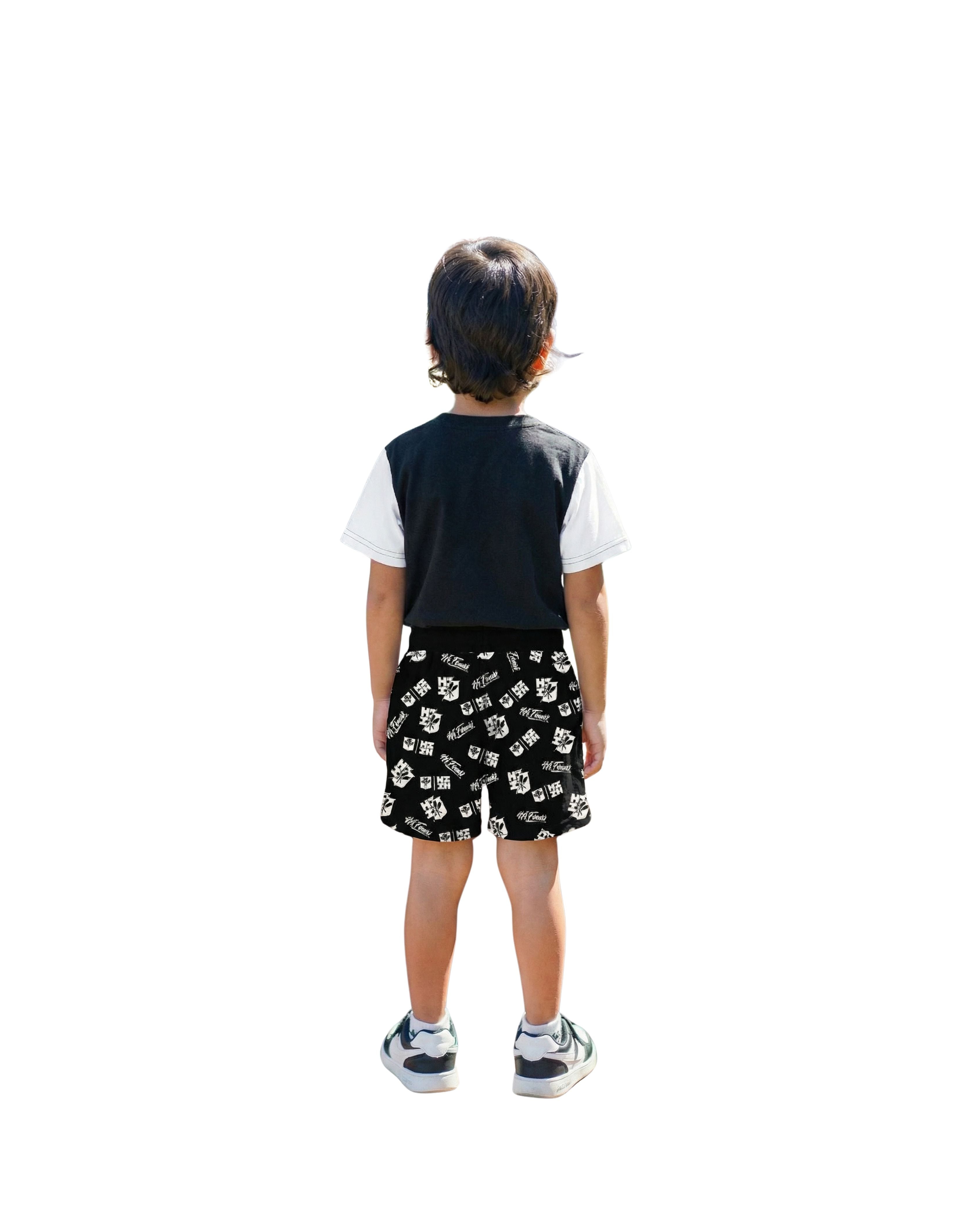 BW SPLIT LOGO KEIKI T-SHIRT Shirts Hawaii's Finest 