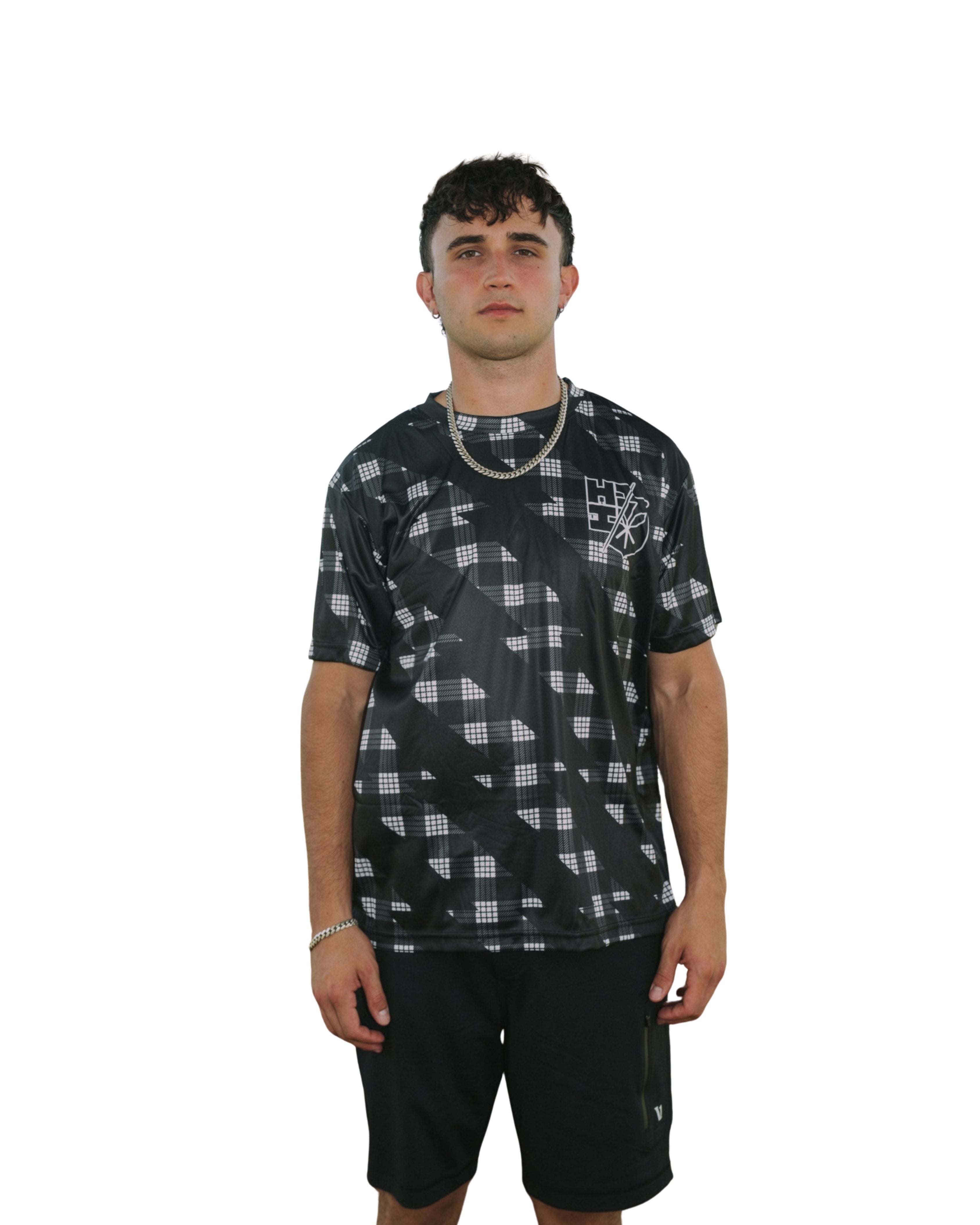 BW STRIPE PALAKA DRI-FIT T-SHIRT Hawaii's Finest SMALL 