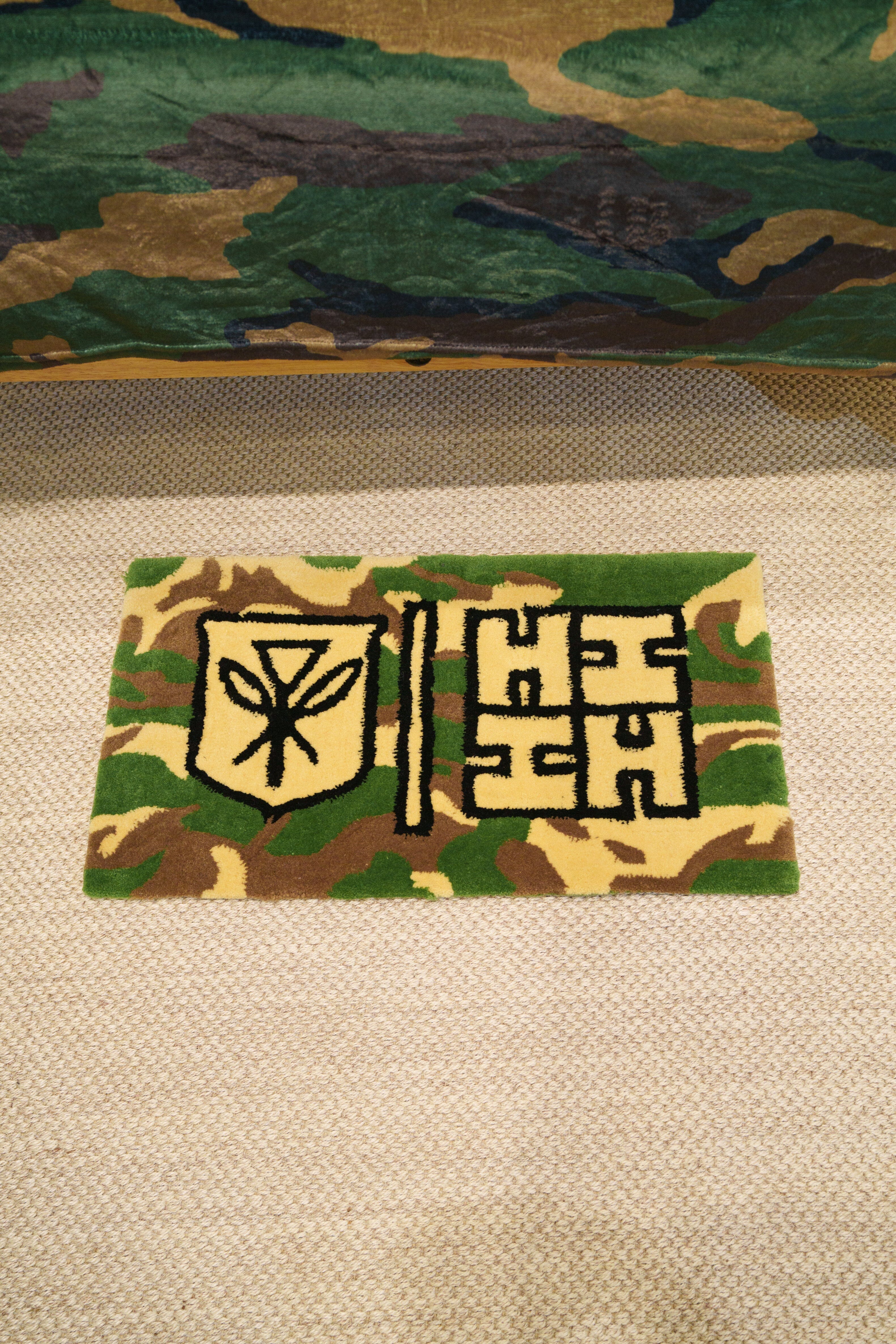 CAMO AREA RUG Utility Hawaii's Finest 