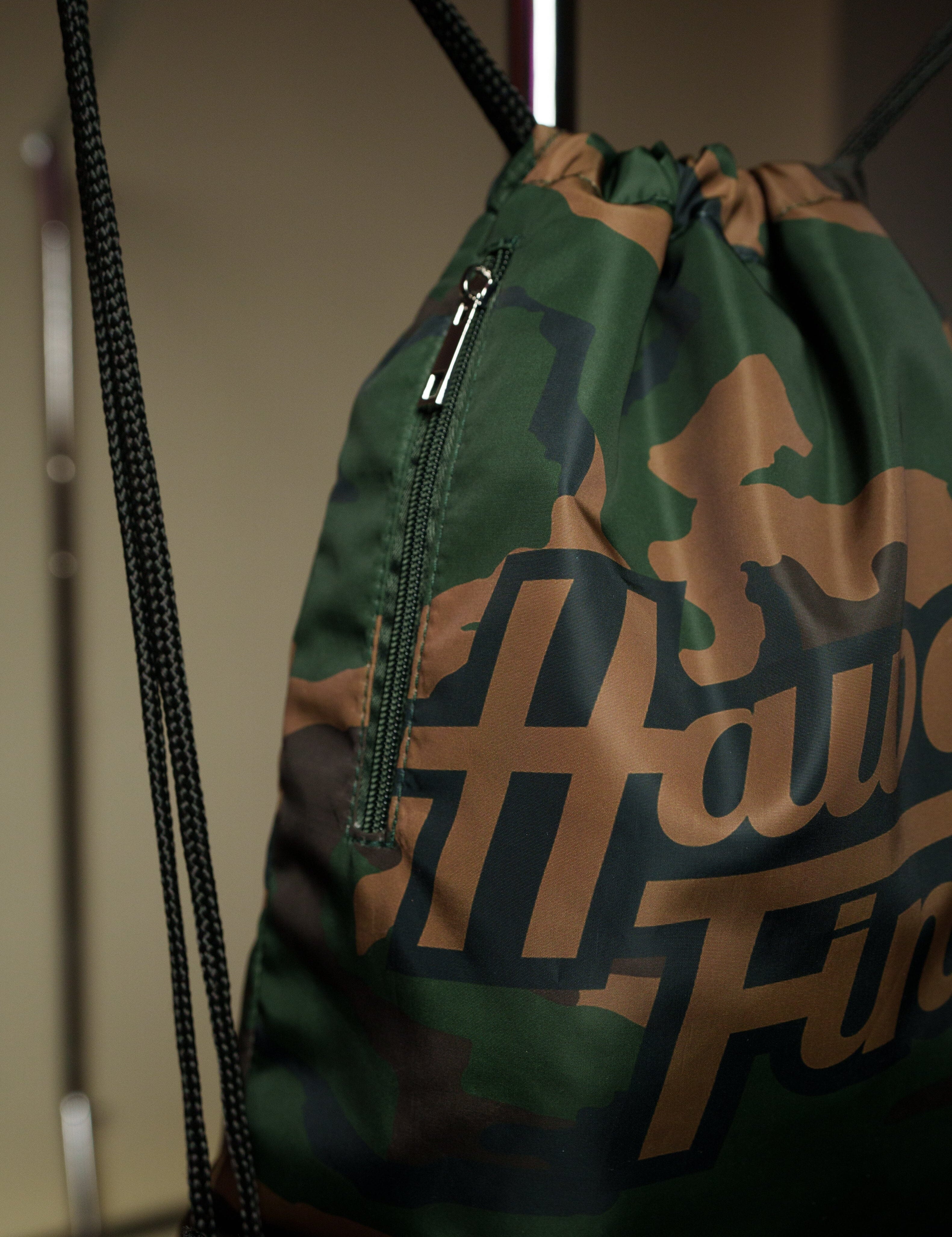 CAMO DRAWSTRING Bags Hawaii's Finest 