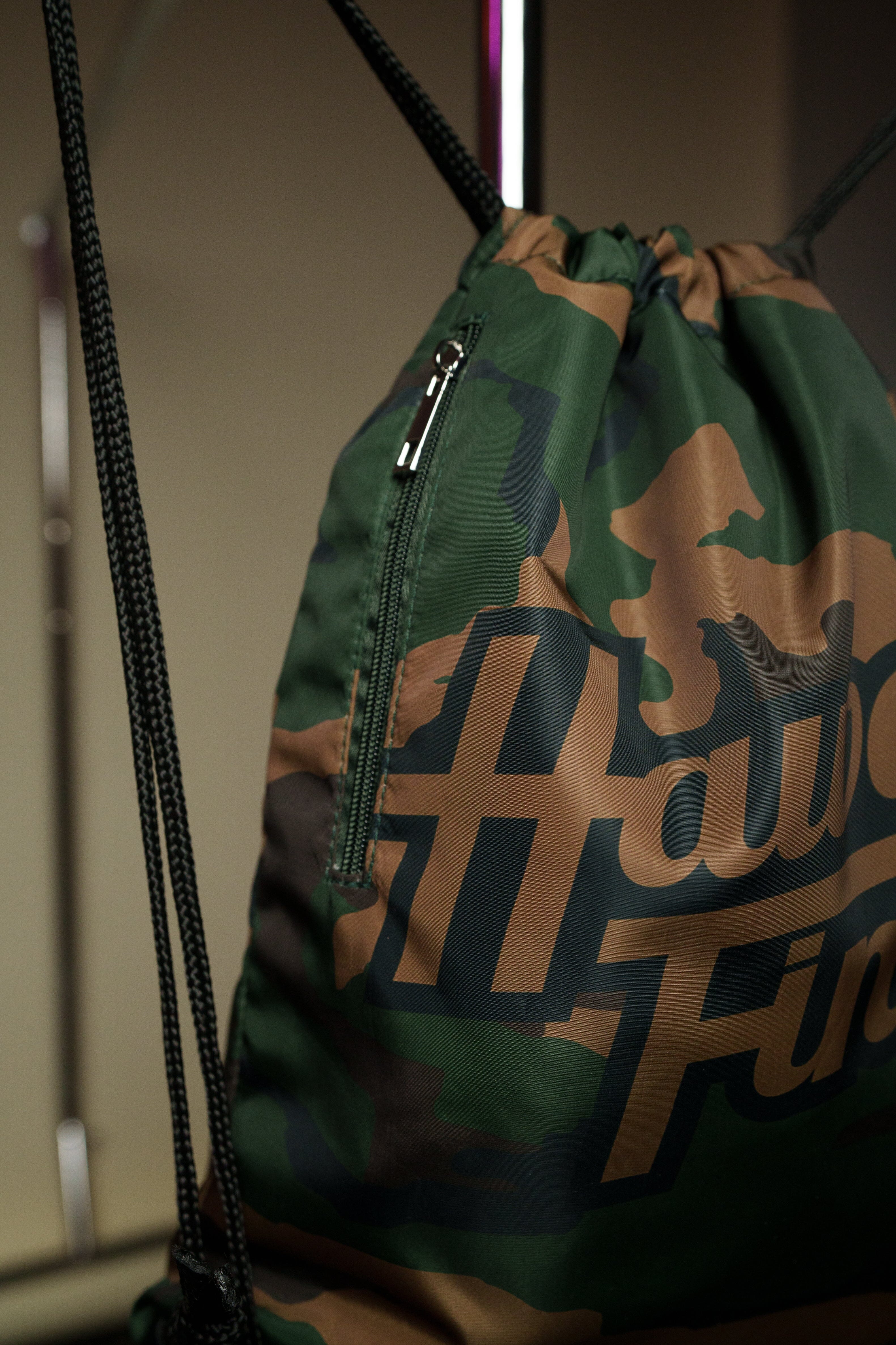 CAMO DRAWSTRING Bags Hawaii's Finest 