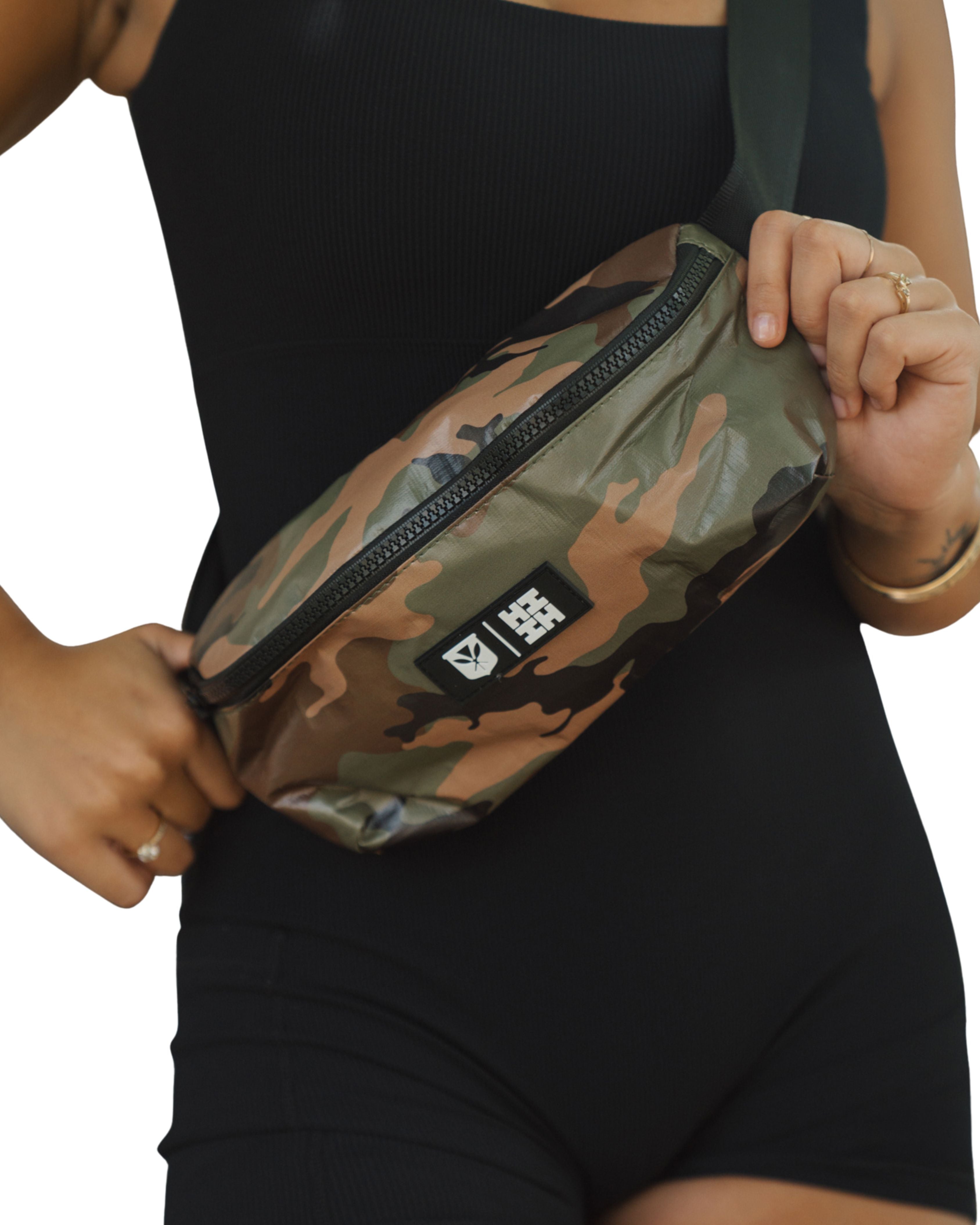 CAMO HIFI-VEK FANNYPACK Bags Hawaii's Finest 