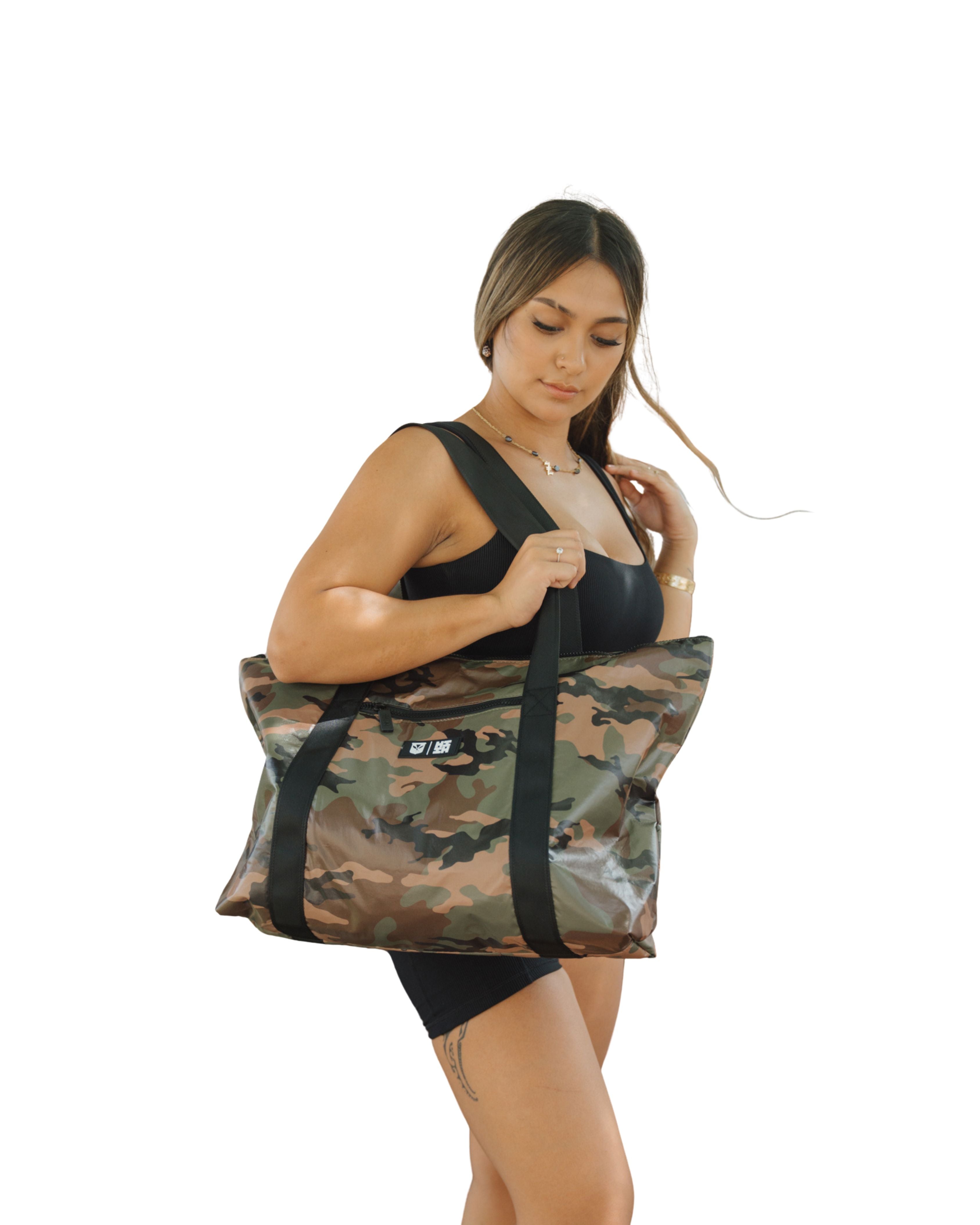 CAMO HIFI-VEK TOTE Bags Hawaii's Finest 