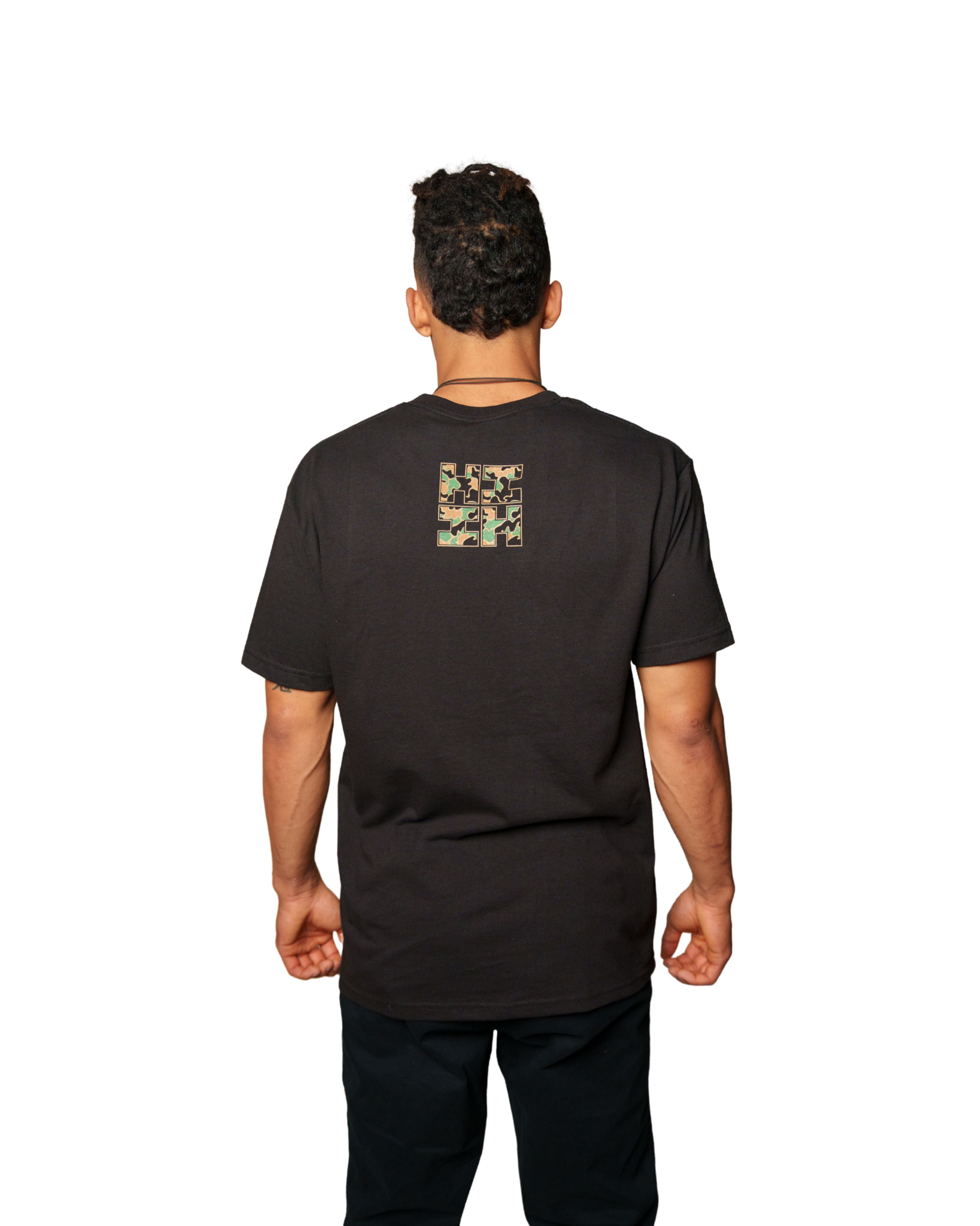 CAMO LOGO WOODLAND T-SHIRT Shirts Hawaii's Finest 