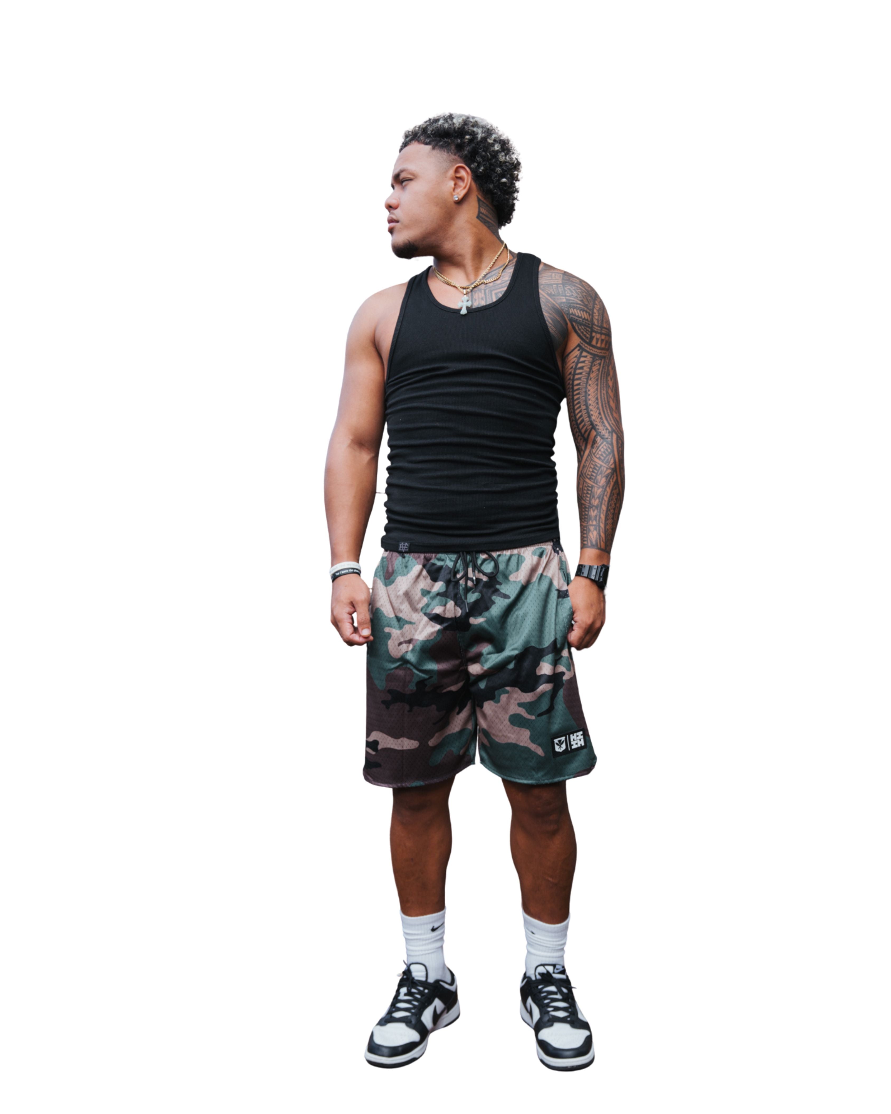 CAMO MESH SHORTS Shorts Hawaii's Finest 