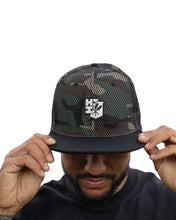 CAMO MESH SPLIT LOGO HAT Hat Hawaii's Finest 