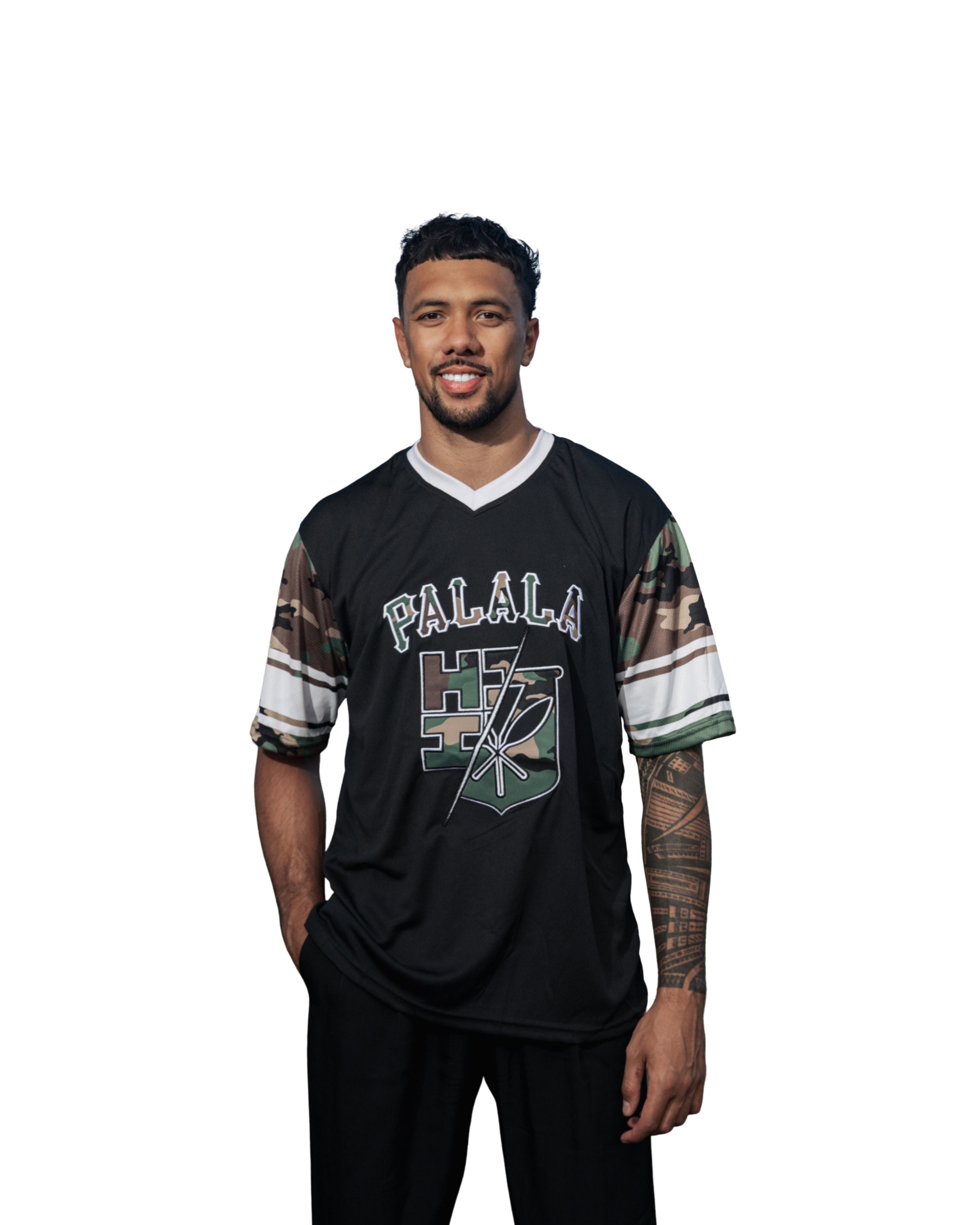 CAMO PALALA SOFTBALL JERSEY Jersey Hawaii's Finest X-SMALL 