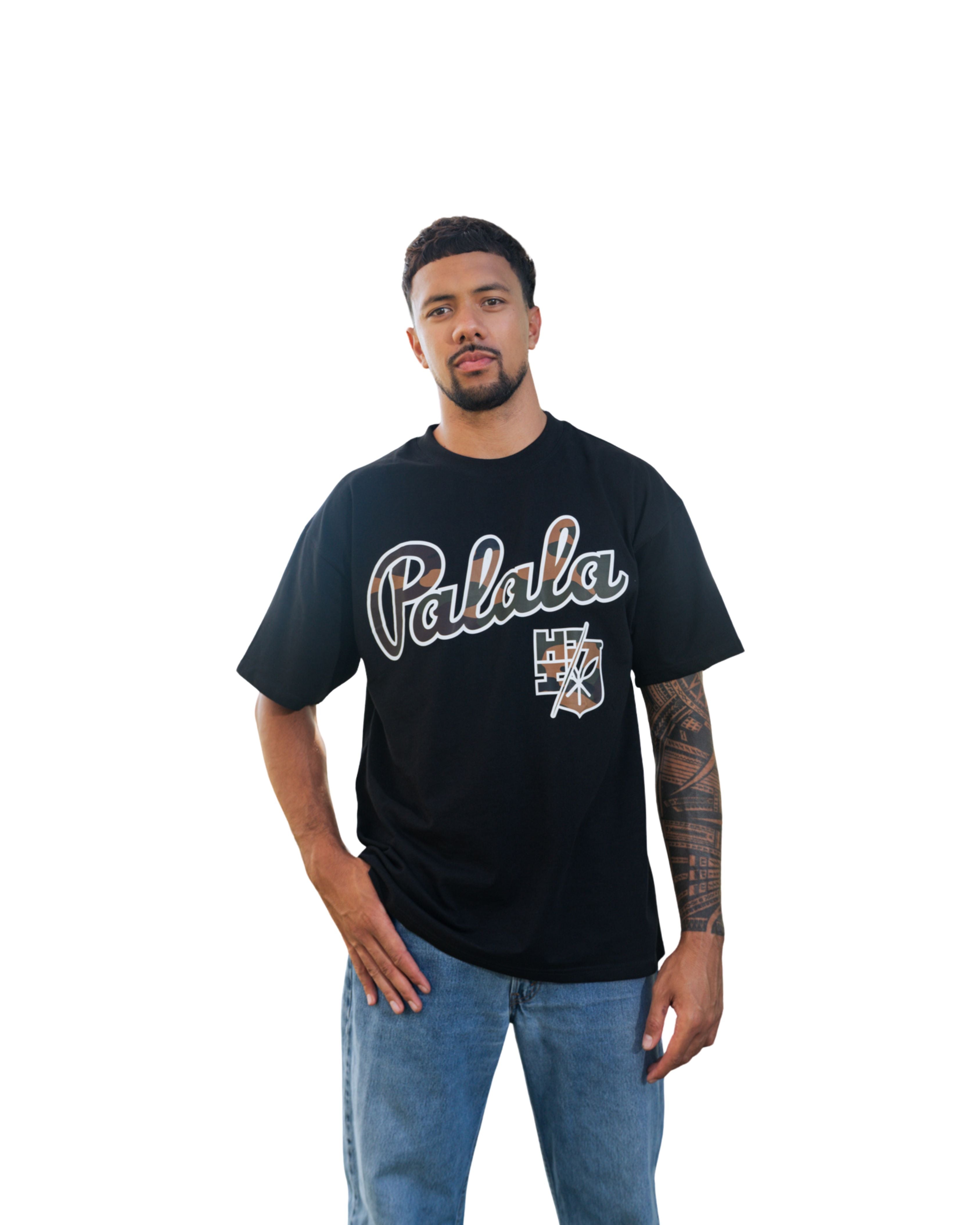 CAMO PALALA T-SHIRT Shirts Hawaii's Finest X-SMALL 