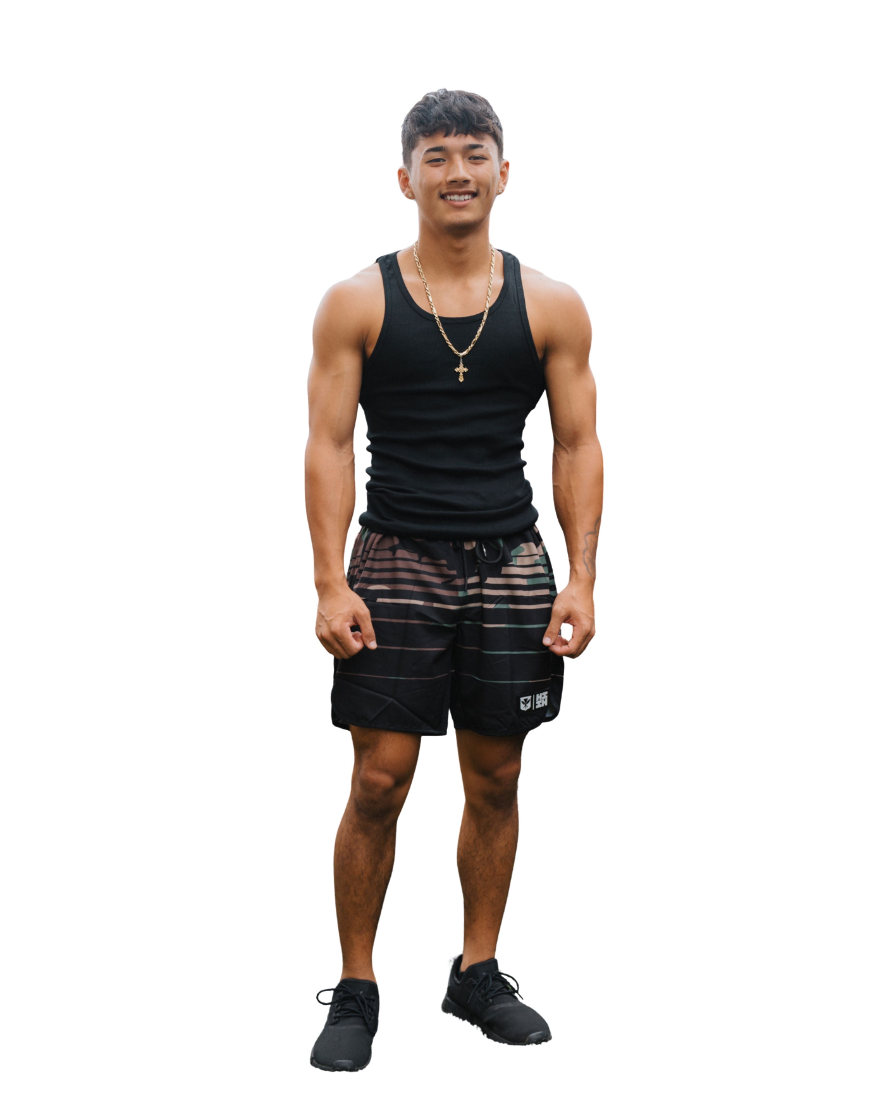 CAMO PERFORMANCE SHORTS Shorts Hawaii's Finest 