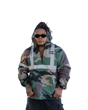 CAMO REFLECTOR RAIN JACKET Jacket Hawaii's Finest X-SMALL 