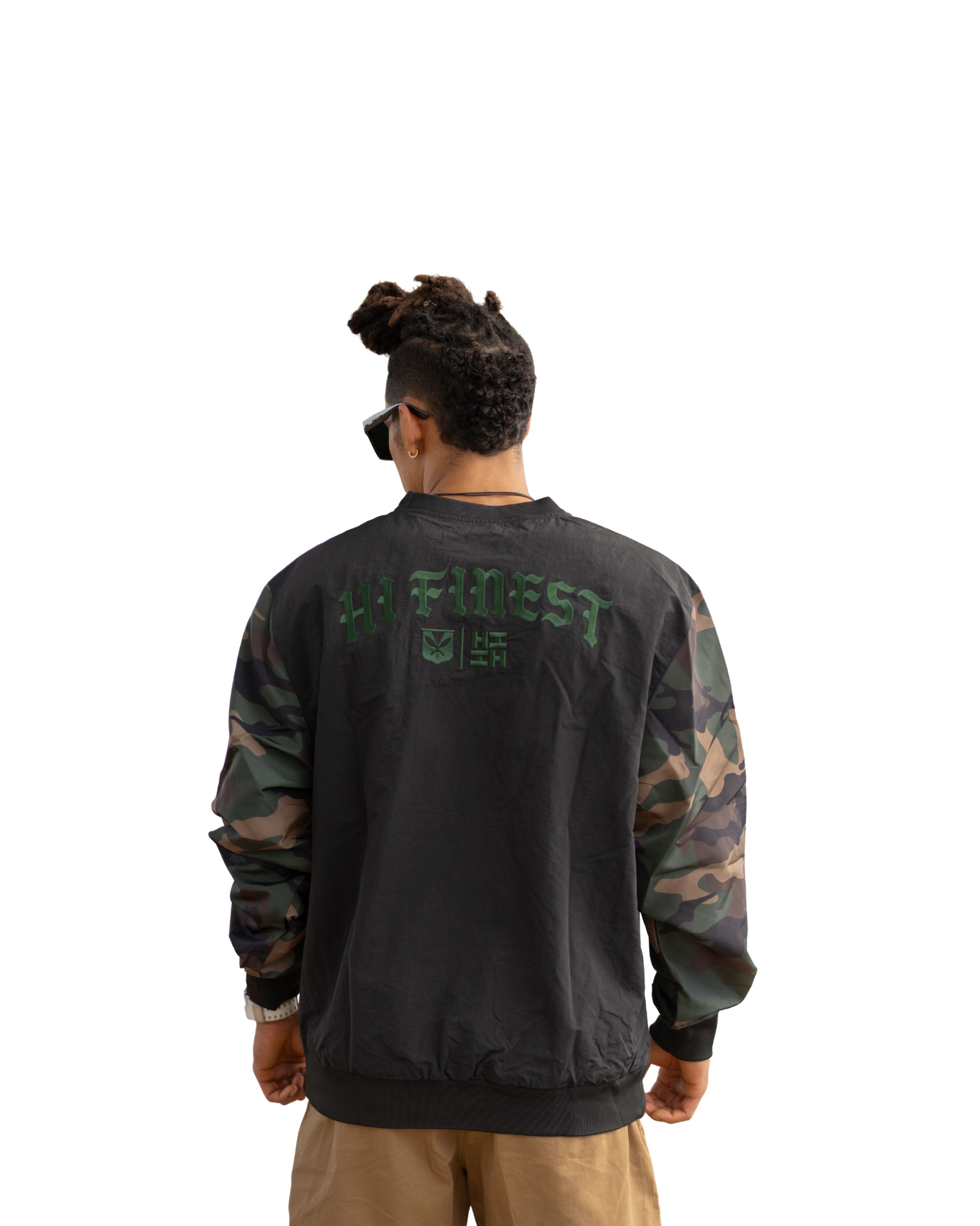 CAMO RETRO PULLOVER JACKET Jacket Hawaii's Finest 