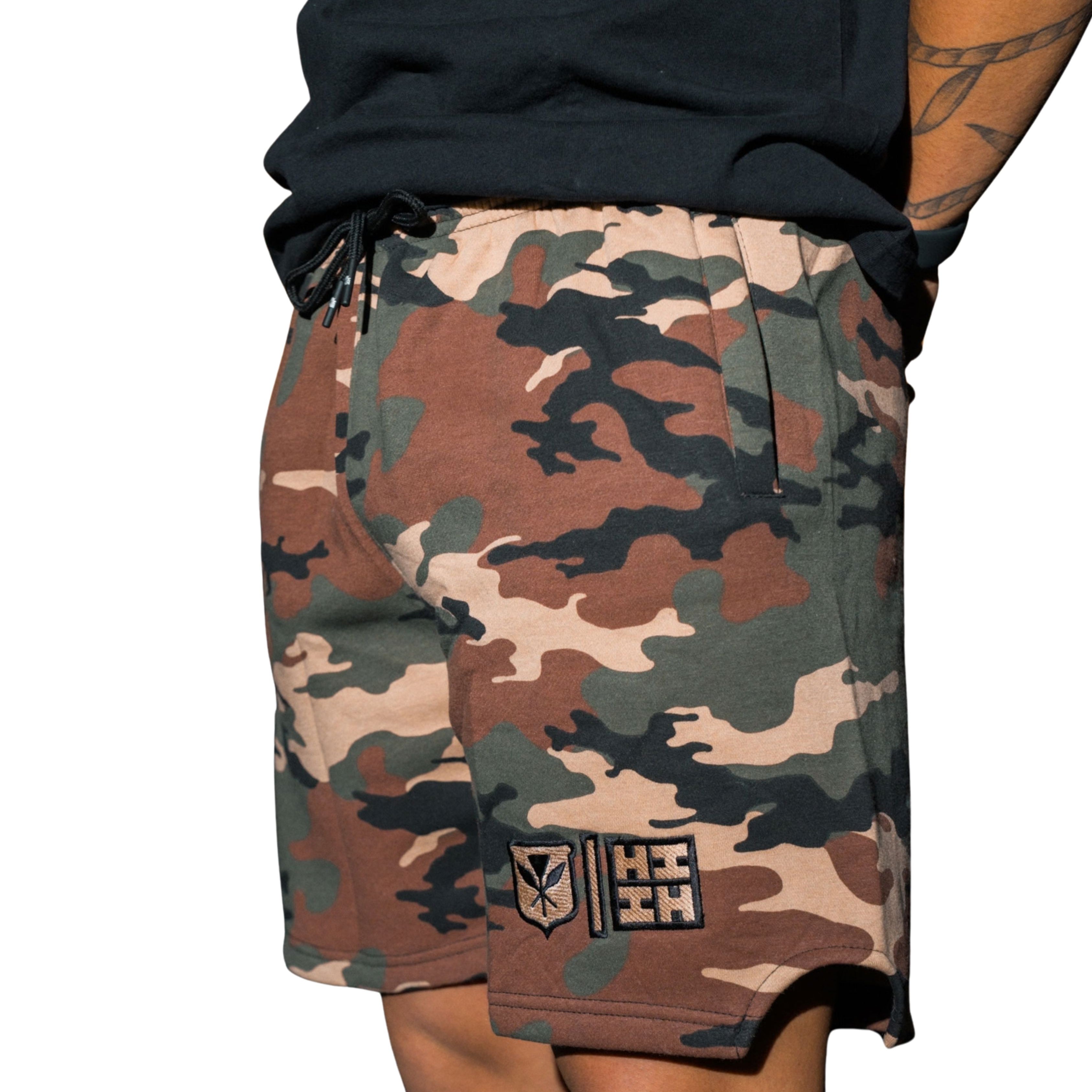 CAMO SHORTS Shorts Hawaii's Finest SMALL 