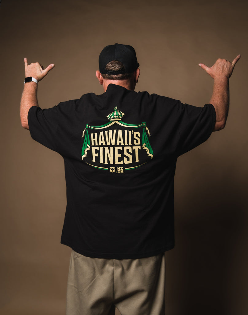 C.O.A. GREEN T-SHIRT Shirts Hawaii's Finest 