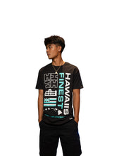 COLLAGE BLACK T-SHIRT Shirts Hawaii's Finest MEDIUM 