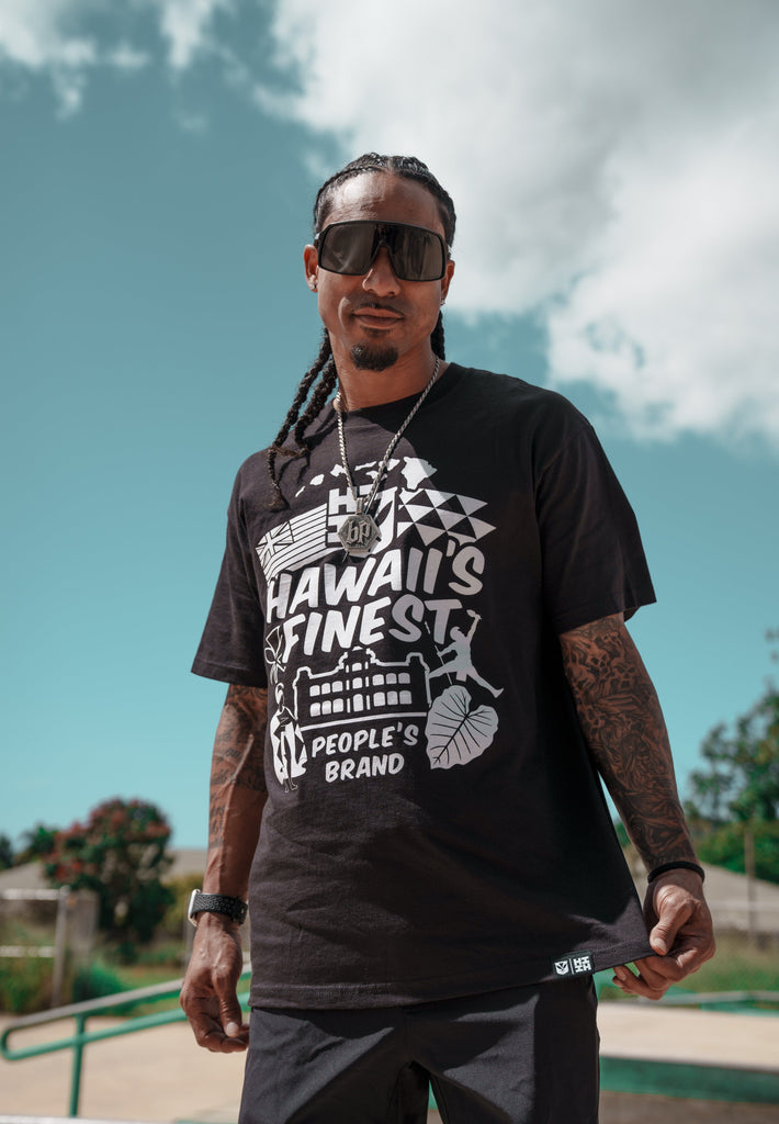 COLLAGE BW T-SHIRT Shirts Hawaii's Finest 