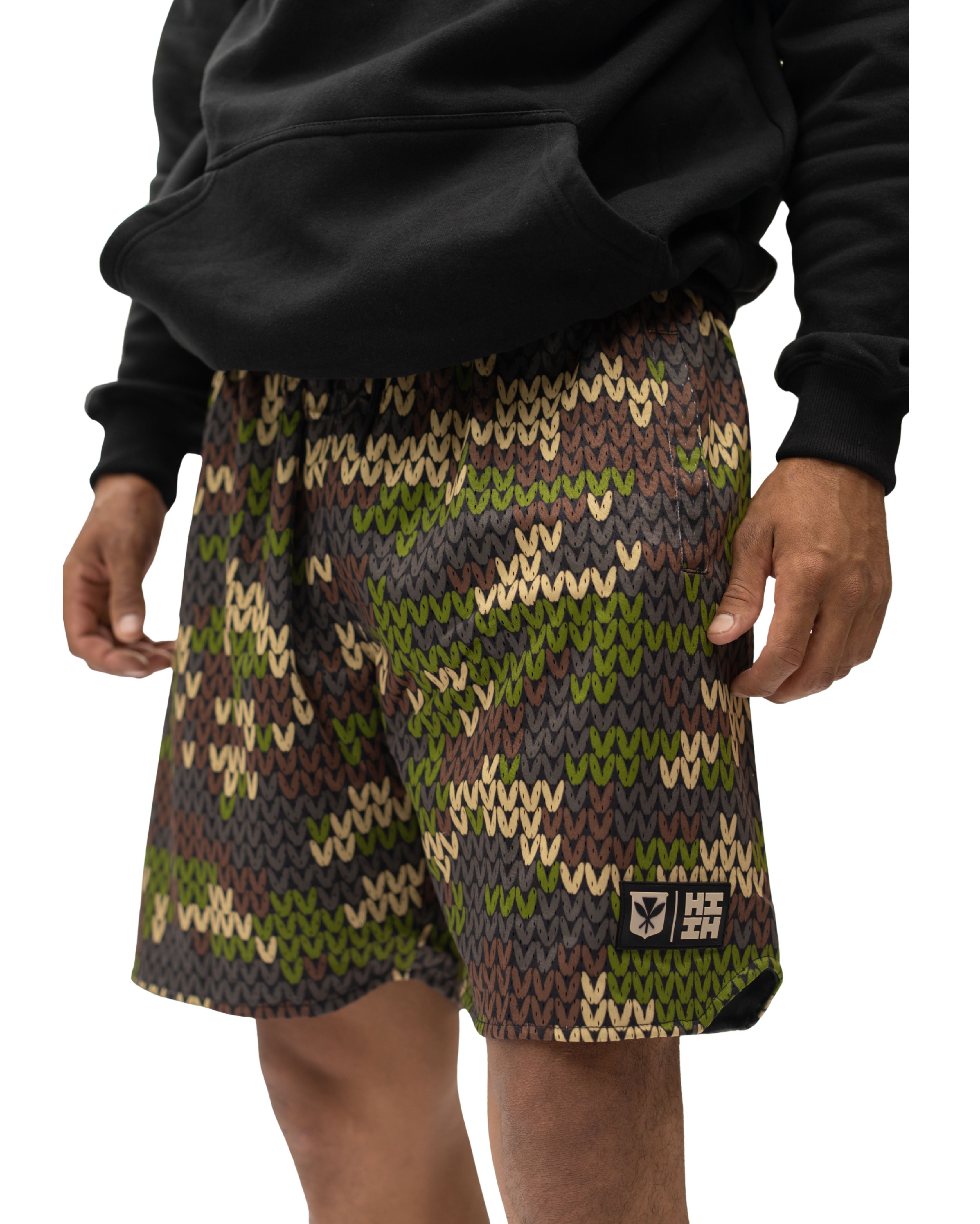 DIGI CAMO MESH SHORTS Shorts Hawaii's Finest SMALL 