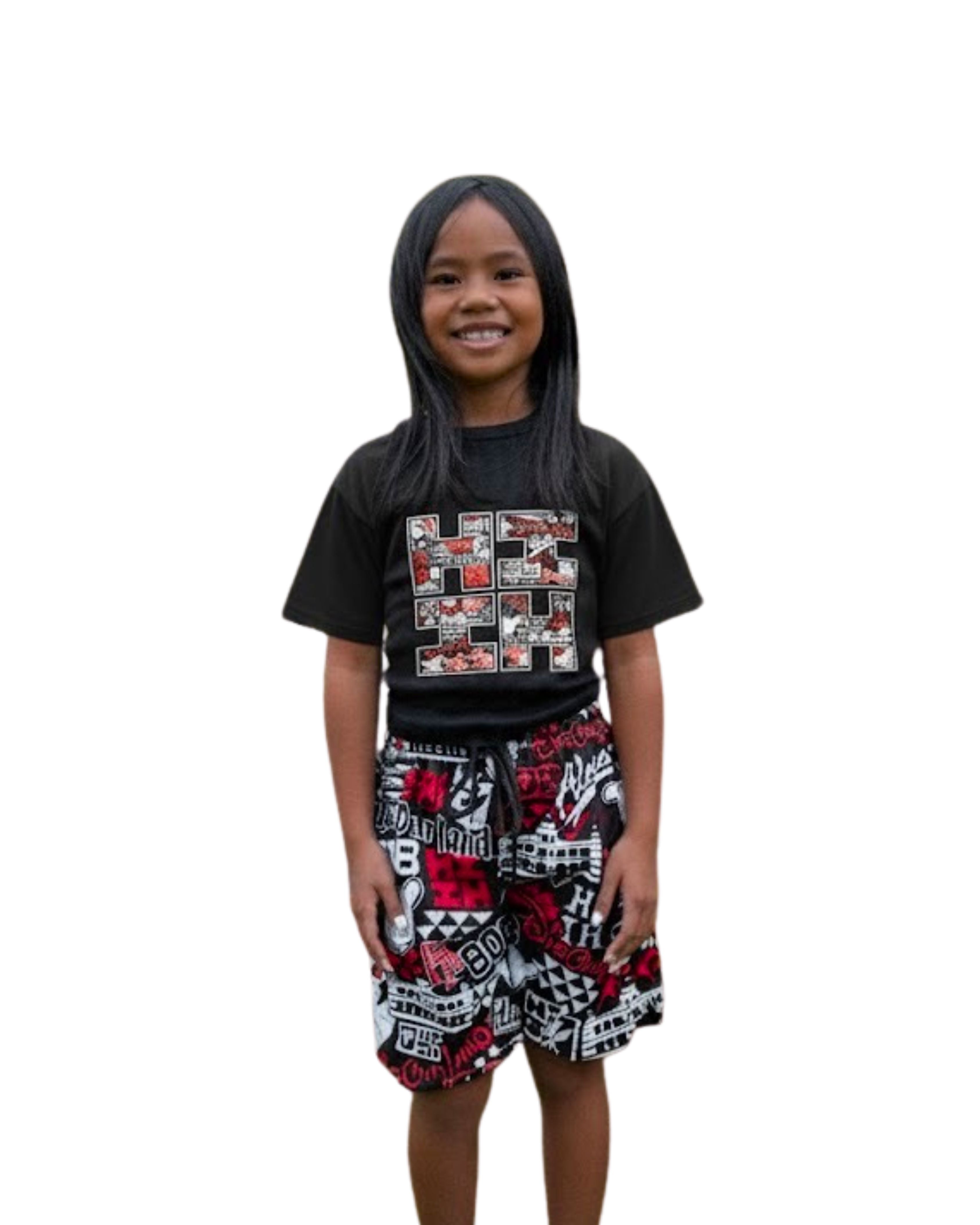 DIS OUR LAND STICKERBOMB KEIKI T-SHIRT Shirts Hawaii's Finest XX-SMALL 