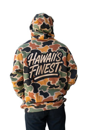 DUCK CAMO HOODIE Jacket Hawaii's Finest 