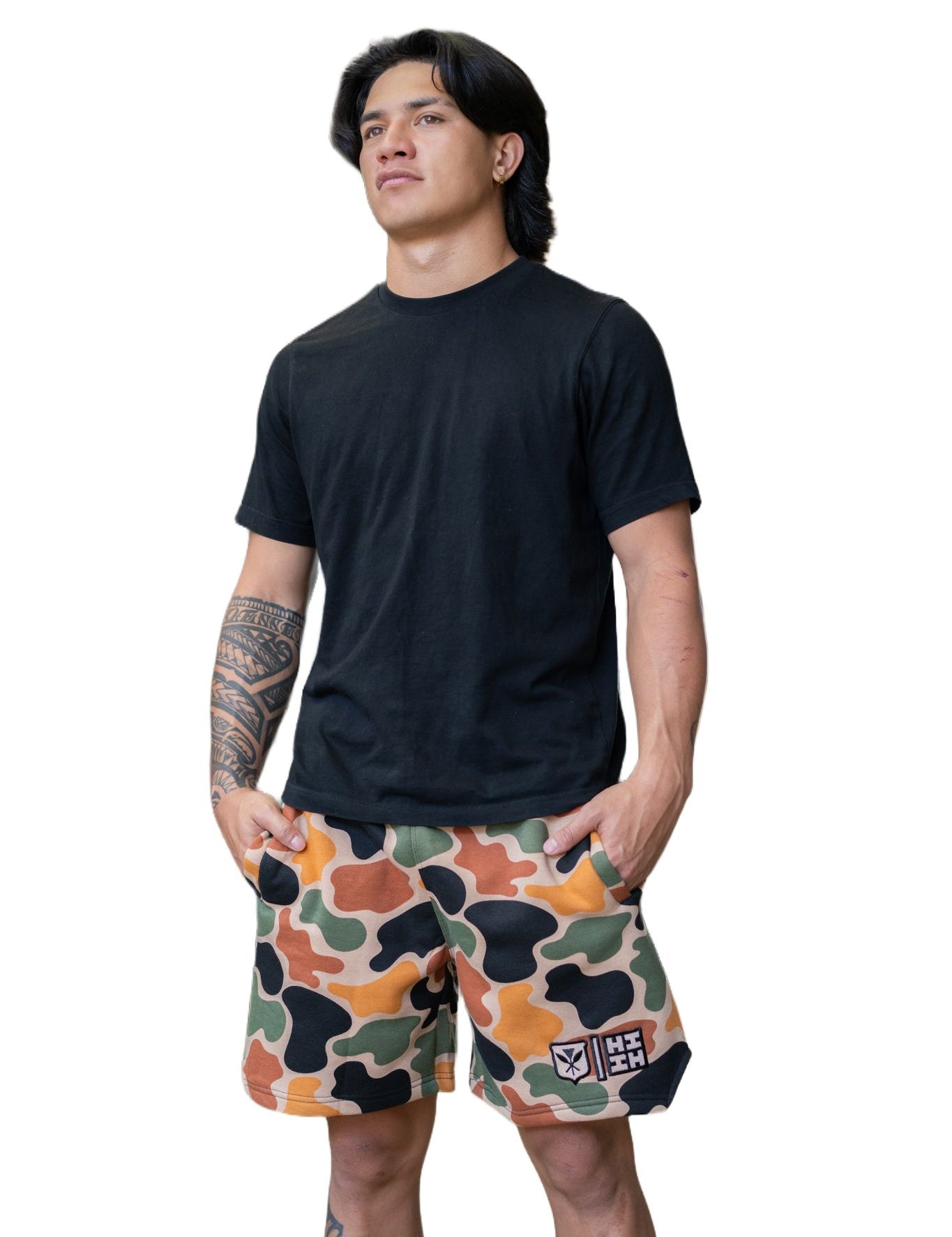DUCK CAMO SHORTS Shorts Hawaii's Finest SMALL 