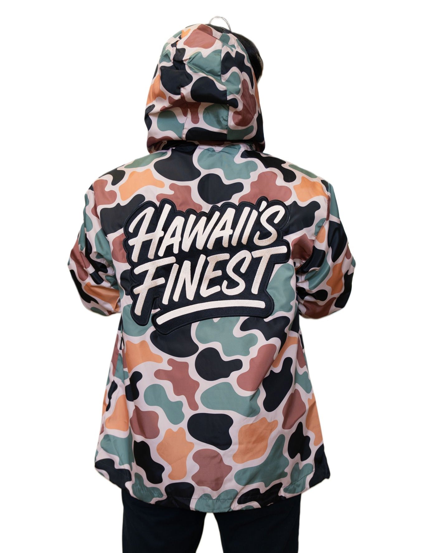DUCK CAMO WINDBREAKER Jackets Hawaii's Finest 
