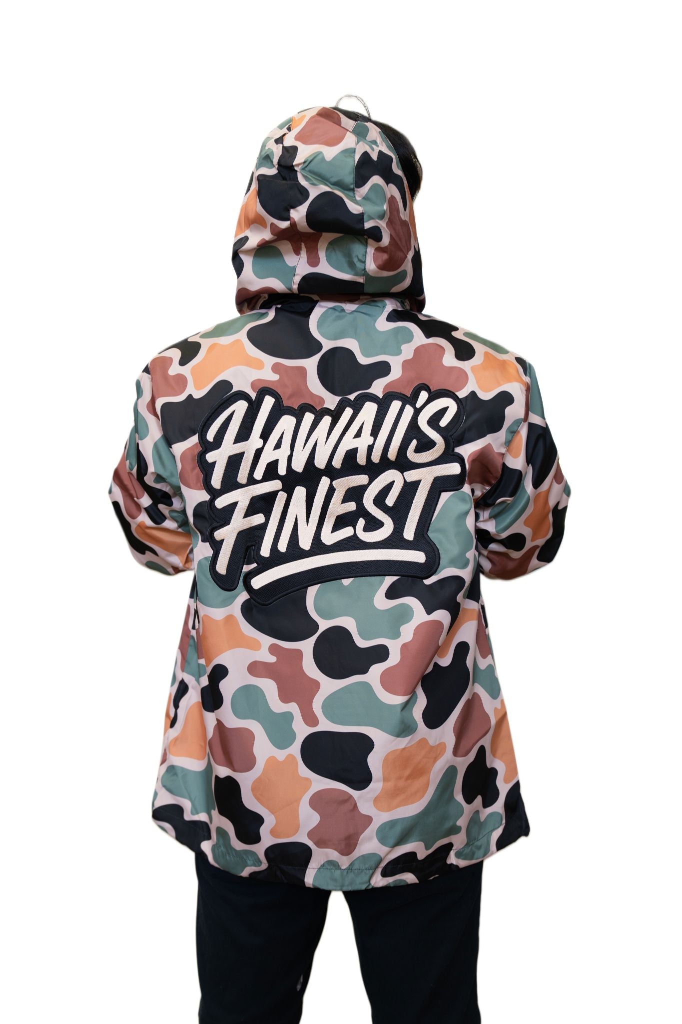 DUCK CAMO WINDBREAKER Jackets Hawaii's Finest 